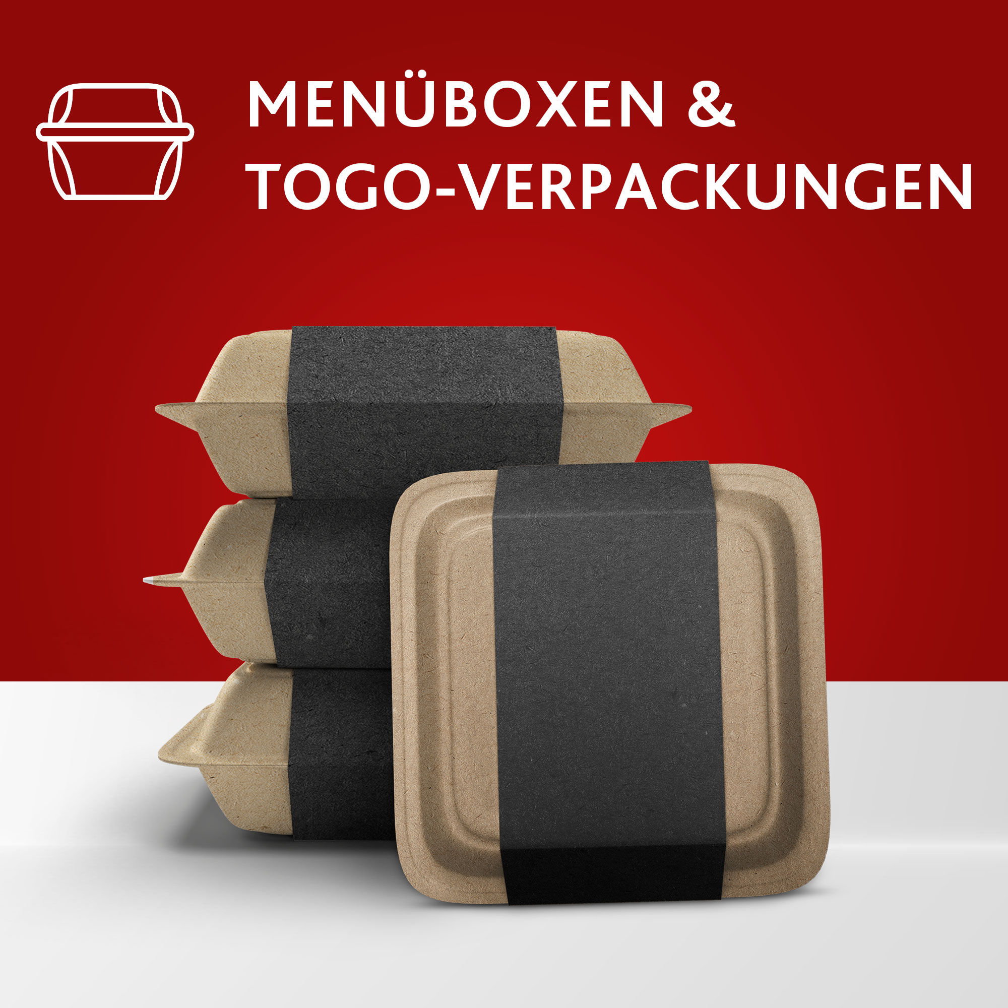 Einwegverpackungen, Menüboxen und ToGo Verpackungen online kaufen