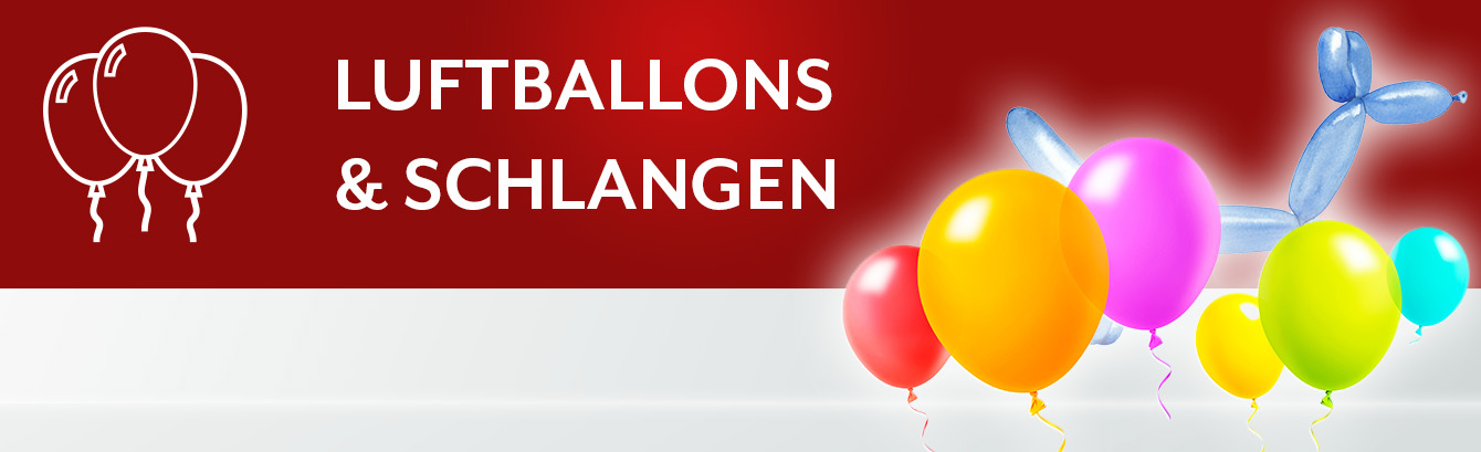 Luftballons & - schlangen