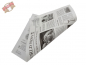 Mobile Preview: Einschlagpapier Pergamentersatz "newspaper" weiss fettdicht 1/8 Bogen (1.000 Stück)