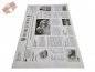 Einschlagpapier Pergamentersatz "newspaper" weiss fettdicht 1/8 Bogen (1.000 Stück)