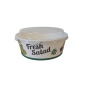 Preview: Salatschalen | 38oz | 1300ml | Ø185x65mm | „Fresh Salad“ mit Deckeln (200 Stk.)