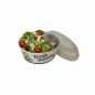 Preview: Salatschalen | 38oz | 1300ml | Ø185x65mm | „Fresh Salad“ mit Deckeln (200 Stk.)