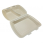 Preview: Menübox 185x133x75 mm ungeteilt beige/champagner IP9 (125 Stk.)