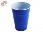 Preview: Beer Pong Set mit 6 rot & blau Becher + 6 gelbe Pingpongbälle (1 Dose)
