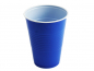 Preview: Beer Pong Set mit 6 rot & blau Becher + 6 gelbe Pingpongbälle (1 Dose)