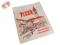 Preview: Pizza-Taschen "Venezia" 30 x 30 cm bis zu 1,5 cm hoch Pergamin / Karton (100 Stk.)