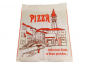 Preview: Pizza-Taschen "Venezia" 30 x 30 cm bis zu 1,5 cm hoch Pergamin / Karton (100 Stk.)