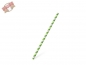 Papiertrinkhalm Spirale grün `JUMBO` Ø8mm x 25cm [100 St.]