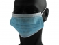 Mobile Preview: 3-lagig Mundschutz Maske Gesichtsmaske Hygienemaske Einweg blau (50 Stk.)