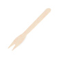 Preview: Holz Snack Gabel 12 cm (500 Stk.)