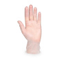 Preview: Vinyl-Handschuhe L transparent puderfrei (100 Stk.)
