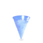 Preview: Wasserbecher Blue Cone | PP | 115 ml | Ø 70 x 96 mm | Spitzbecher (1000 Stk.)