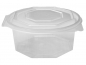 Preview: Haushaltsbox Salatschale Achteckbecher 750 ml (50 Stk.)