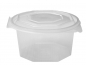 Preview: Haushaltsbox Salatbox Achteckschale 1000 ml (50 Stk.)