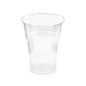 Preview: PLA Ausschankbecher 300 ml klar Trinkbecher Plastikbecher (50 Stk.)
