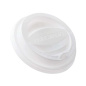 Preview: Coffee-to-go Deckel | PS | Ø 90 mm | Weiß | Tear Tab (1000 Stk.)