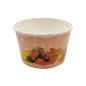 Preview: Eisbecher | 340 ml | Ø 101 x 63 mm | Neutralmotiv „Früchte lachs/rosa“ (50 Stk.)
