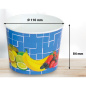 Preview: Eisbecher/Hartpapierbecher | 580ml | Ø110x84mm | Motiv „Früchte blau“ (50 Stk.)