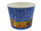 Preview: Eisbecher Hartpapierbecher 500/580 ml Früchte blau (50 Stk.)
