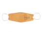 Preview: FFP2 Atemschutzmaske PROTECT, Form=Fisch, orange (10 Stück)