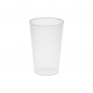 Preview: Transparente Trinkbecher Vital 200ml Ø 69x105mm PP - individuellem Druck (50 Stk.)