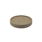 Preview: Pappbecher mit Deckel | 400ml | Ø 90x87mm | Braun | PAP/PE RP (250 Stk.)