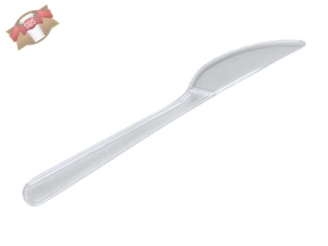 Messer Mehrweg-Messer 18 cm transparent (100 Stk.)