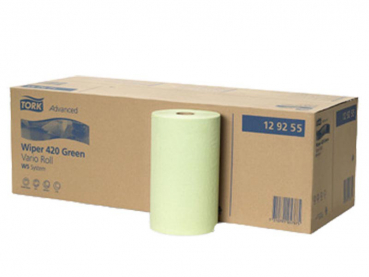 Tork Advanced Wischtuch 420 grün (10 Rollen)