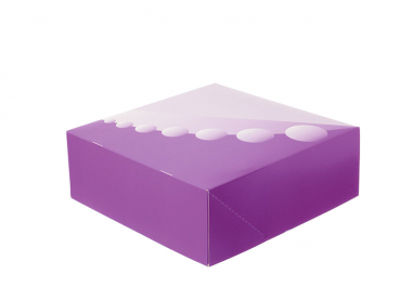 Tortenkarton 320X320X115mm Perle Pink [60x]
