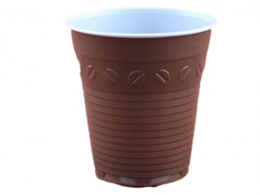 Automatenbecher 150 ml rehbraun Ø 70 mm (100 Stk.)