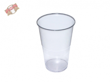 225 glasklare Trinkbecher PS 0,1 l Ø 6,5 cm Party Plastikbecher Einwegbecher 