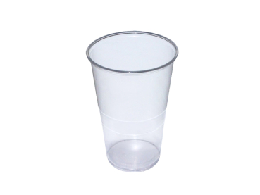 Trinkbecher Plastikbecher 500 ml klar PP (50 Stk.)