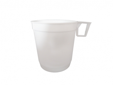 Plastiktasse Portionstasse Kaffeetasse 250 ml weiß (1000 Stk.)