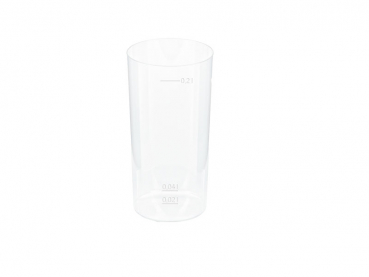 Pfandbecher PP Becher Longdrink 200ml 8 oz für Festivals, Partys & mehr (10 Stk.)
