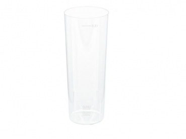 Pfandbecher PP Becher Longdrink 300ml 12 oz für Festivals, Partys & mehr (10 Stk.)