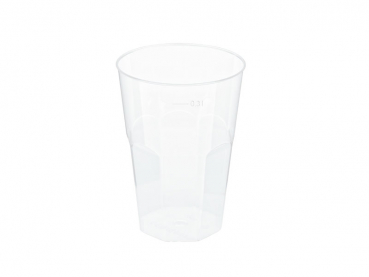 Pfandbecher PP Becher Cocktail 300ml 12 oz für Festivals, Partys & mehr (30 Stk.)