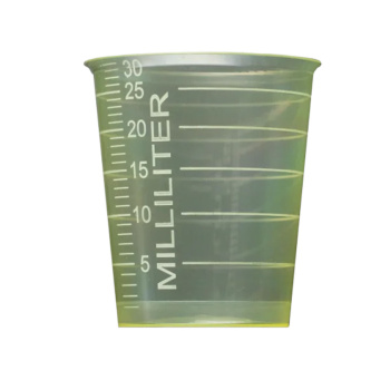 Medizinbecher PP 30 ml | Ø 35 x 41 mm | gelb (4800 Stk.)