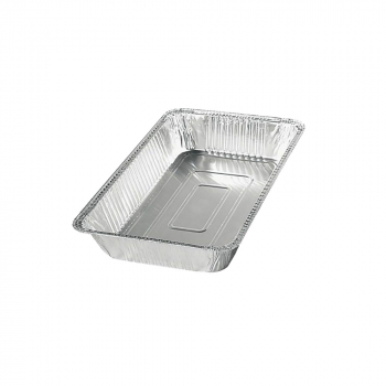 Aluschale 1/1 GN rechteckig 80 mm tief 8500 ml (50 Stk.)