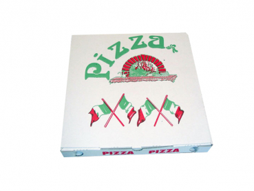 Pizzakartons Pizzaschachtel 28 cm Fahnen (200 Stk.)