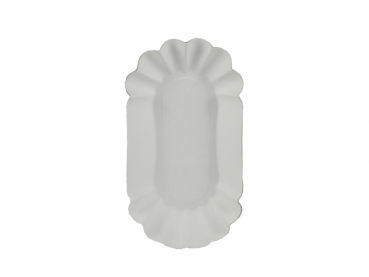 Pappschale Pommesschale 13x23x4 cm KU 3 (250 Stk.)