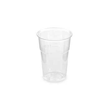 Trinkglas Plastikglas Plastikbecher 100 ml klar PS (50 Stk.)