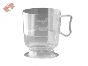Royal Cup Tasse Kaffeetasse Becher klar (300 Stk.)