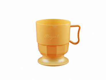 Royal Cup Tasse Kaffeetasse Becher beige (300 Stk.)