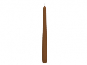 Spitzkerzen Tafelkerzen Kerzen ca. 8 Std. Brenndauer, braun (120 Stk.)