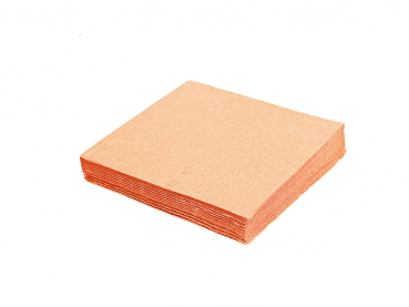 Servietten 33x33 cm 3-lagig 1/4 apricot (250 Stk.)