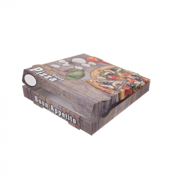 Pizzabox 20x20x4 Kraft NYC Top Piccante (1x100 Stk.)