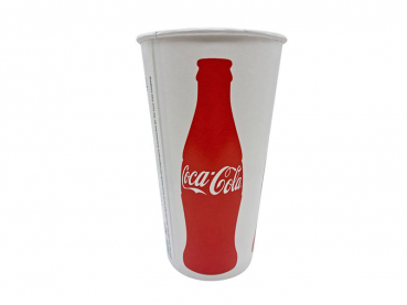 Pappbecher 1,0 l. Coca Cola light (25 Stk.)