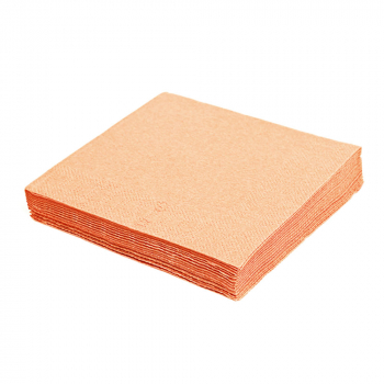 Servietten 40 x 40 cm 1/4 Falz 3-lagig apricot (250 Stk.)