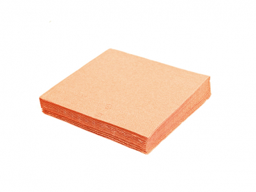 Servietten 40 x 40 cm 1/4 Falz 3-lagig apricot (250 Stk.)