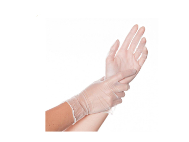 Vinyl Handschuhe CLASSIC Gr M leicht gepudert transparent (1000 Stk.)